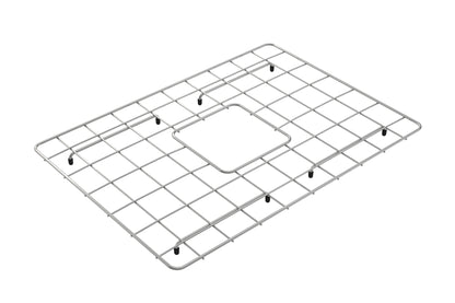 BOCCHI Stainless Steel Sink Grid for Classico 24 Farmhouse Sink, premium protection for fireclay sink, stainless steel finish.