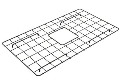 BOCCHI Stainless Steel Sink Grid for Classico 30 & Aderci 30 Farmhouse Sinks - Multiple Finishes in Matte Black