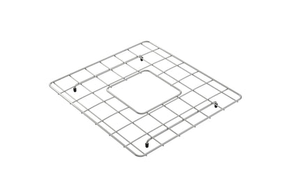 BOCCHI Stainless Steel Sink Grid for Classico 33D Farmhouse Sink - Multiple Finishes in stainless steel design.