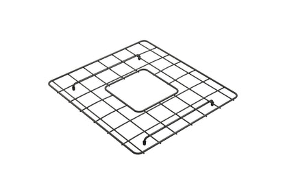 BOCCHI Stainless Steel Sink Grid for Classico 33D Farmhouse Sink - Multiple Finishes in Matte Black finish.