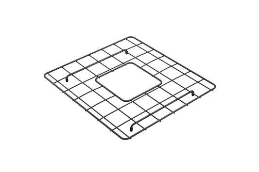 BOCCHI Stainless Steel Sink Grid for Classico 33D Farmhouse Sink - Multiple Finishes in Matte Black finish.