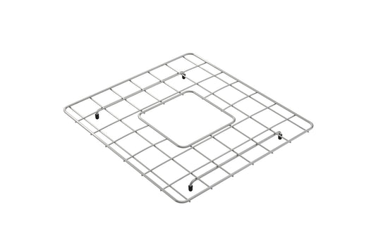 BOCCHI Stainless Steel Sink Grid for Classico 33D Farmhouse Sink - Multiple Finishes in stainless steel design.