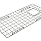 BOCCHI Stainless Steel Sink Grid for Sotto Step-Rim 34" Fireclay Kitchen Sink