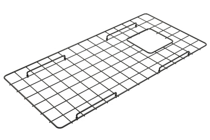 BOCCHI Stainless Steel Sink Grid for Sotto Step-Rim 34" Fireclay Kitchen Sink in Matte Black