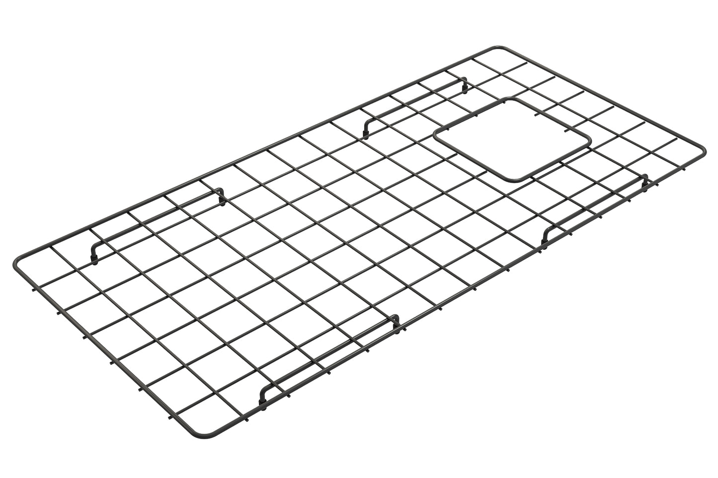 BOCCHI Stainless Steel Sink Grid for Sotto Step-Rim 34" Fireclay Kitchen Sink
