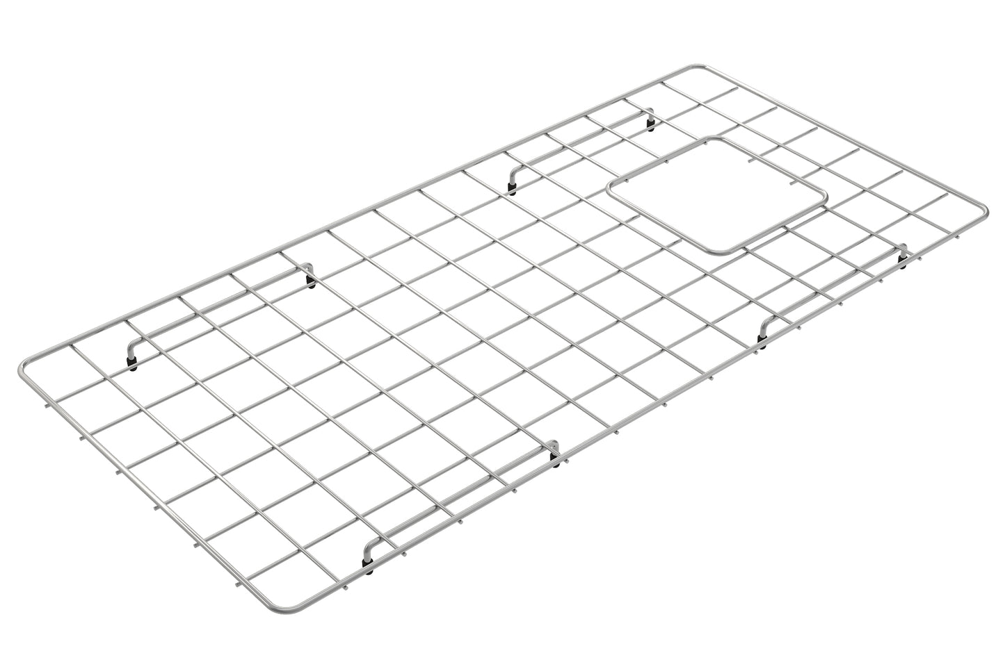 BOCCHI Stainless Steel Sink Grid for Sotto Step-Rim 34" Fireclay Kitchen Sink