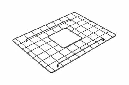 BOCCHI Stainless Steel Sink Grid for Sotto 24" Dual-Mount Sink - Multiple Finishes in Gun Metal