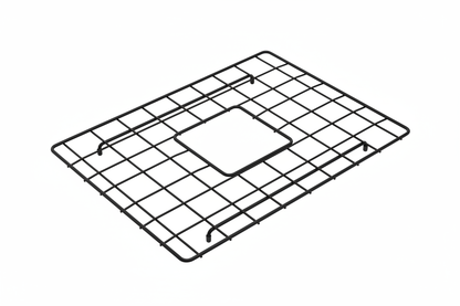 BOCCHI Stainless Steel Sink Grid for Sotto 24" Dual-Mount Sink - Multiple Finishes in Matte Black