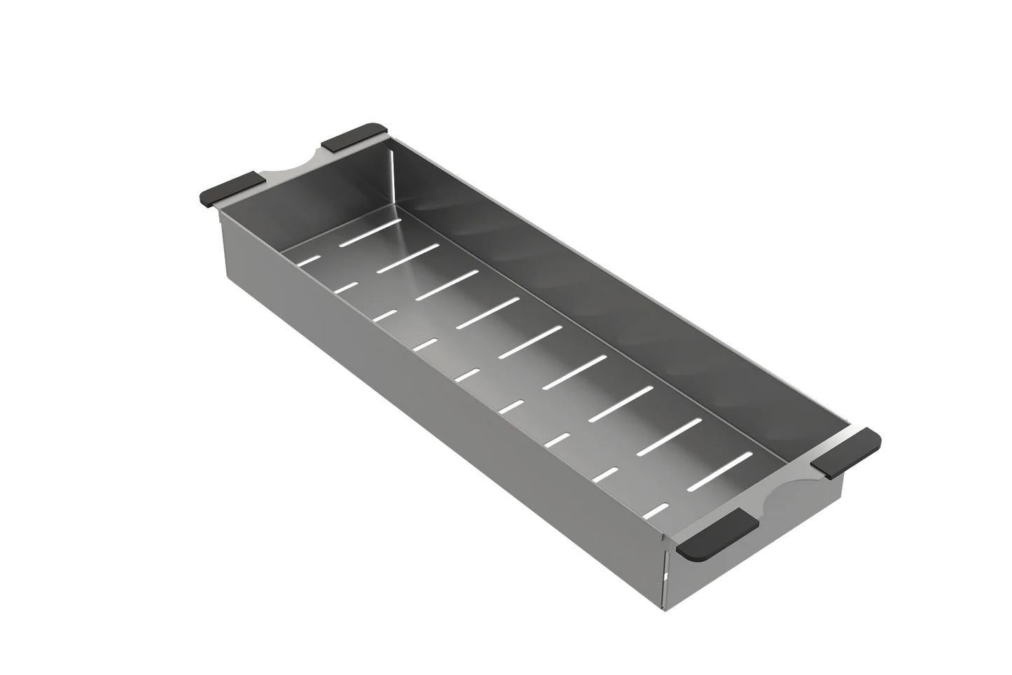 BOCCHI SOTTO 32" Fireclay Kitchen Sink with Pagano Faucet and Accessories stainless steel sink caddy
