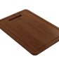 BOCCHI Wooden Cutting Board/Cover for Baveno w/ Handle - Sapele Mahogany for 1633 sinks (Outer Ledge)