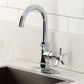 Kingston Brass KSD8503NX Hamilton Single-Handle Bar Faucet, Antique Brass
