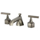 Kingston Brass KZ4463CML Navei Widespread Bathroom Faucet with Brass Pop-Up, Antique Brass