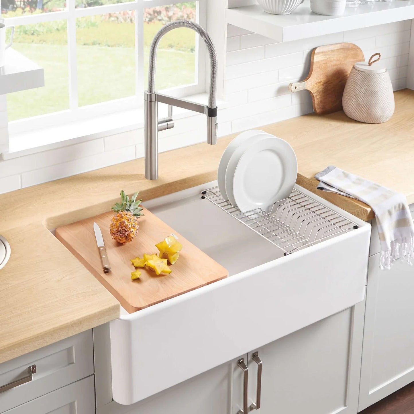 Image showing Blanco Performa 36" sink with included cutting board