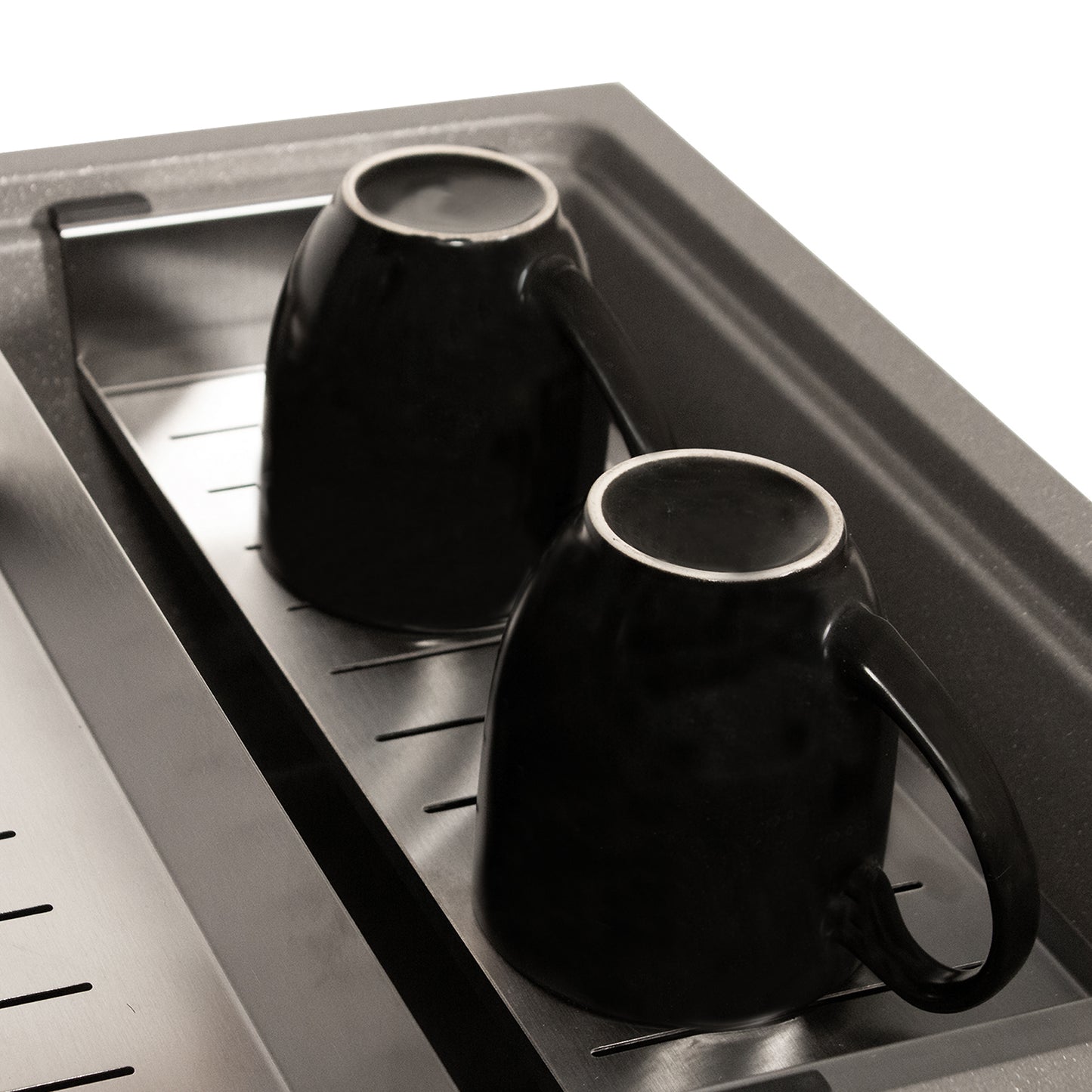 Nantucket PR3019PS-TI titanium granite workstation sink, view 11