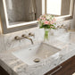 Nantucket UM-19X14-W undermount ceramic bathroom sink, view 8