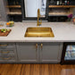 Nantucket REB2014 brass sink, view 3
