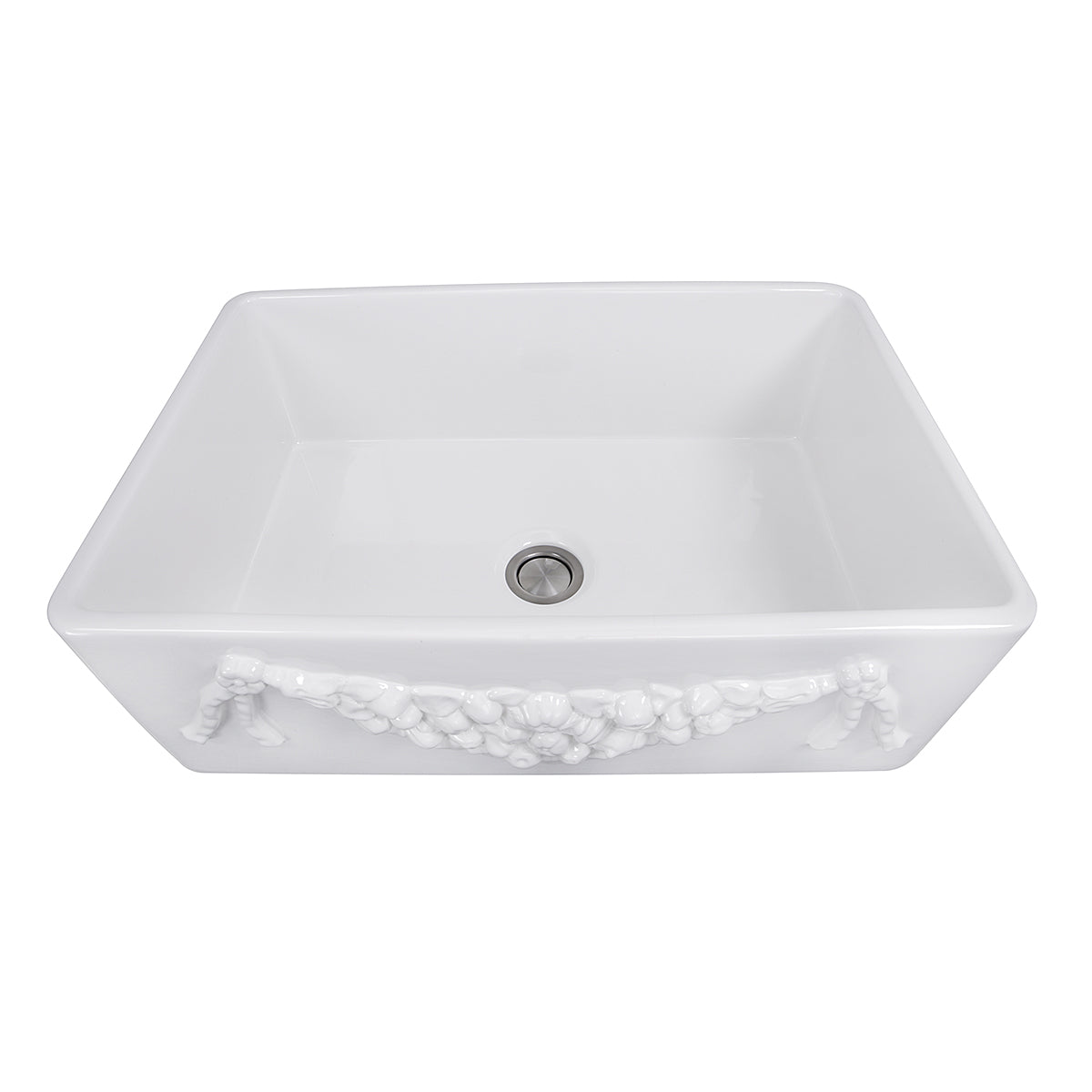 Nantucket Garland-30W fireclay sink, view 4