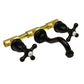 Nantucket Victorian bathroom faucet, matte black, view 7