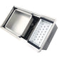 Nantucket ZR-PS-3620-16 prep station sink, view 3