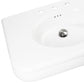 Nantucket NS-VCDMCD315-WW Victorian fireclay bathroom sink, view 7
