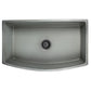 Nantucket FCFS3320CA-C concrete fireclay sink, view 4