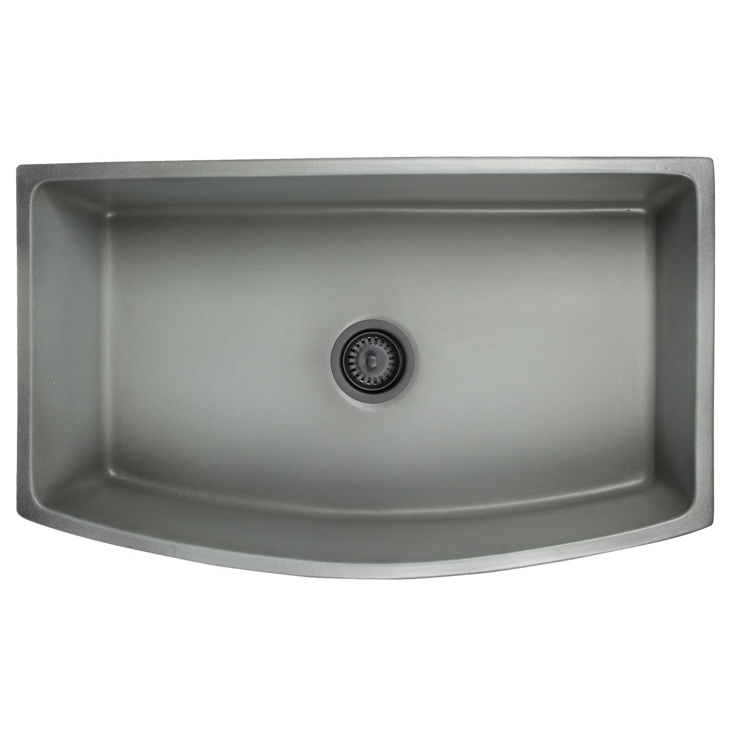 Nantucket FCFS3320CA-C concrete fireclay sink, view 4