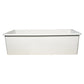 Nantucket Wellfleet-31OSW fireclay sink, view 5