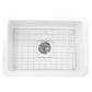 Nantucket Wellfleet-2719W 27-inch white fireclay kitchen sink, view 2