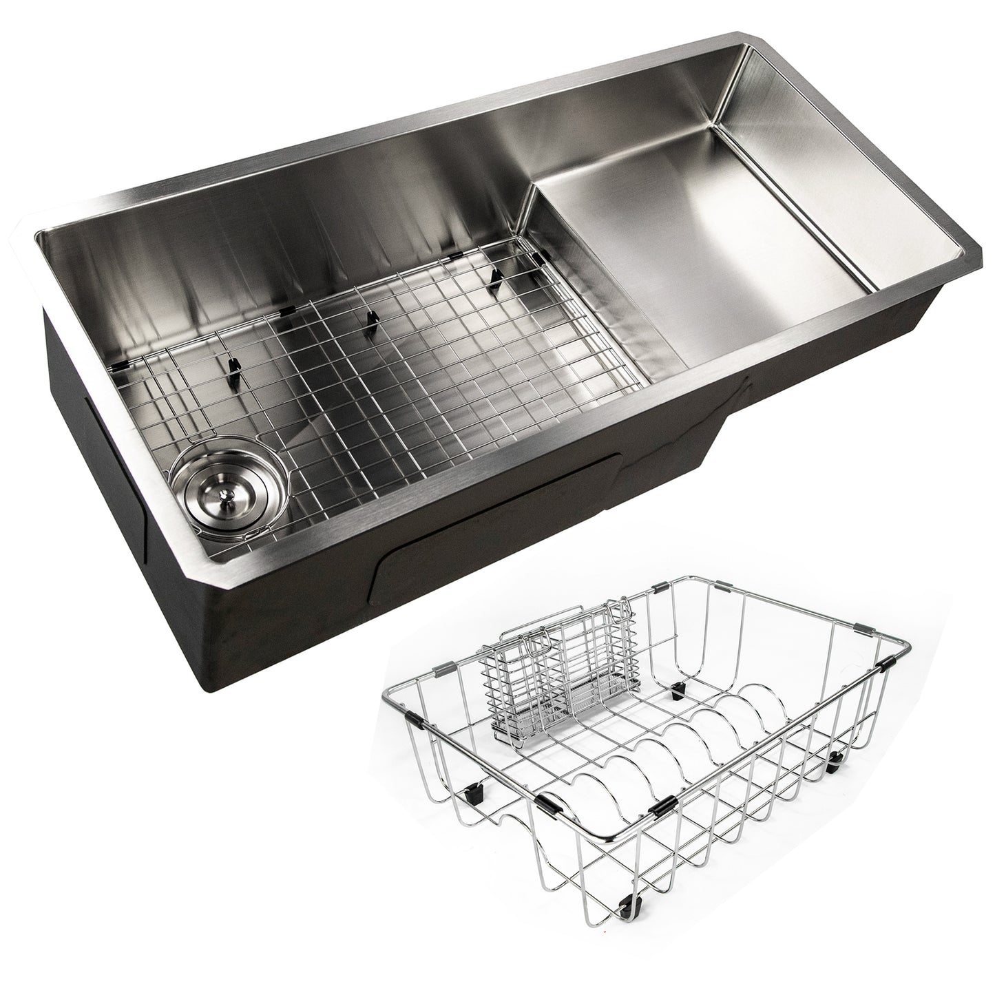 Nantucket STEPPE3918 stainless steel workstation kitchen sink