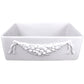 Nantucket Garland-30W Italian fireclay farmhouse sink with garland apron