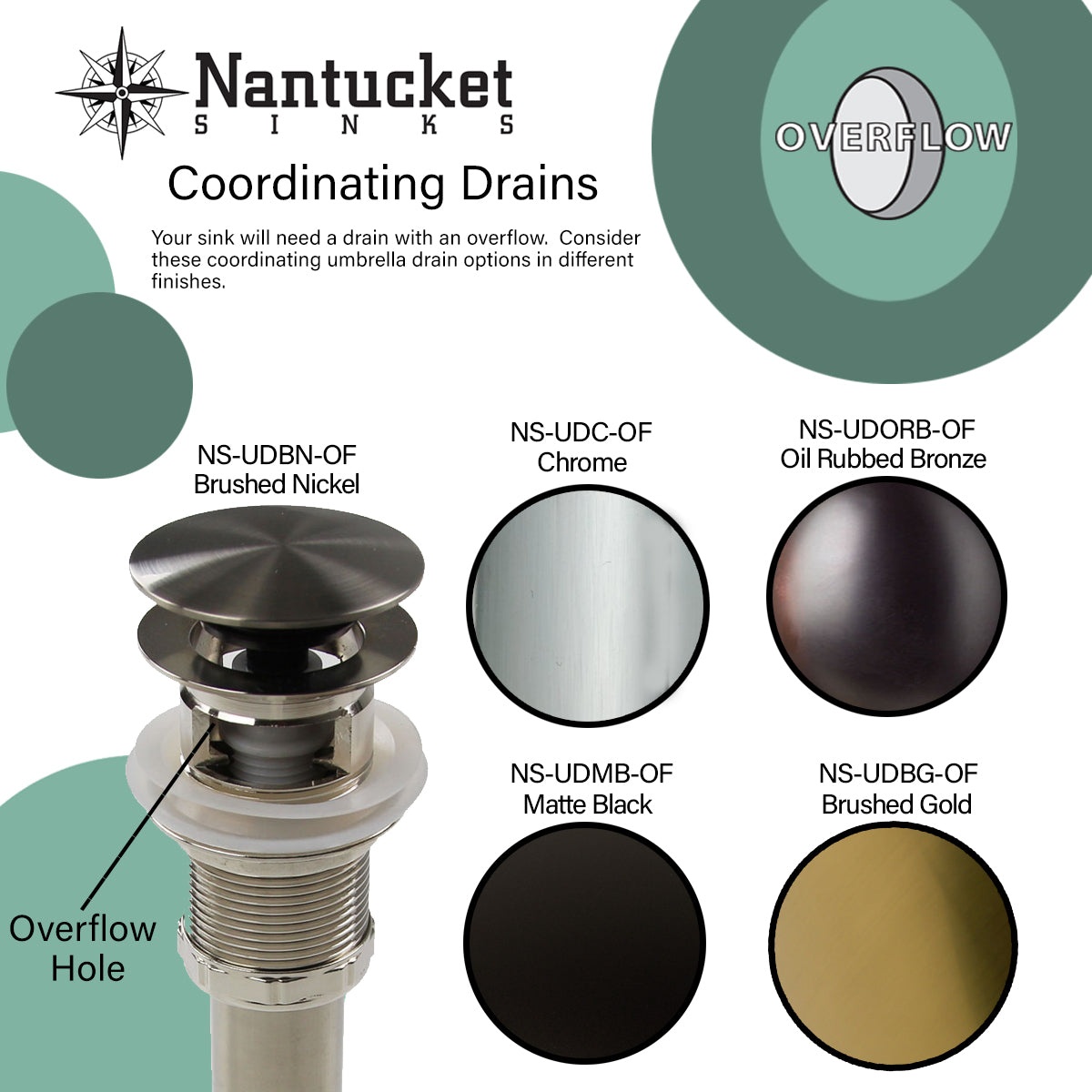 Nantucket NS-VCDM20-BLKW 20-inch Victorian fireclay wall mount sink, view 8