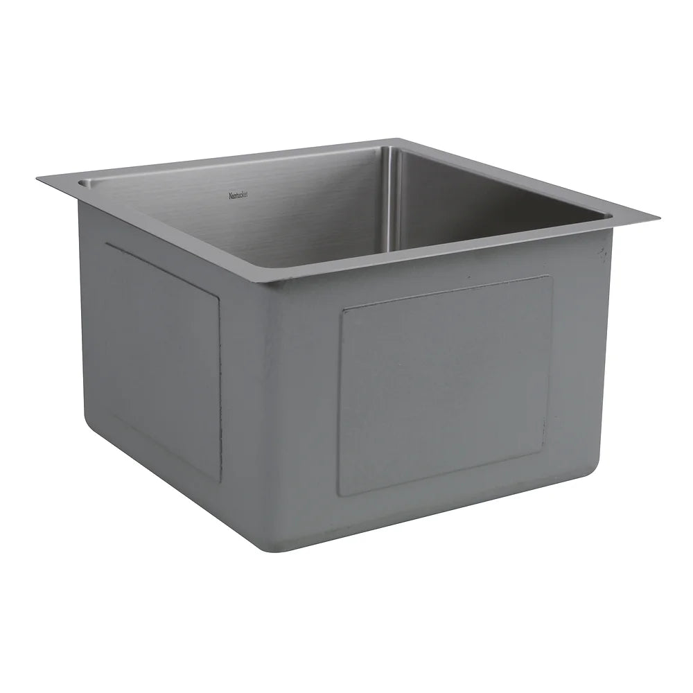 Outer surface of Nantucket SR1515 Bar/Prep Sink showing insulated surface