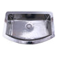 Nantucket FSSH3322 hammered stainless farmhouse sink