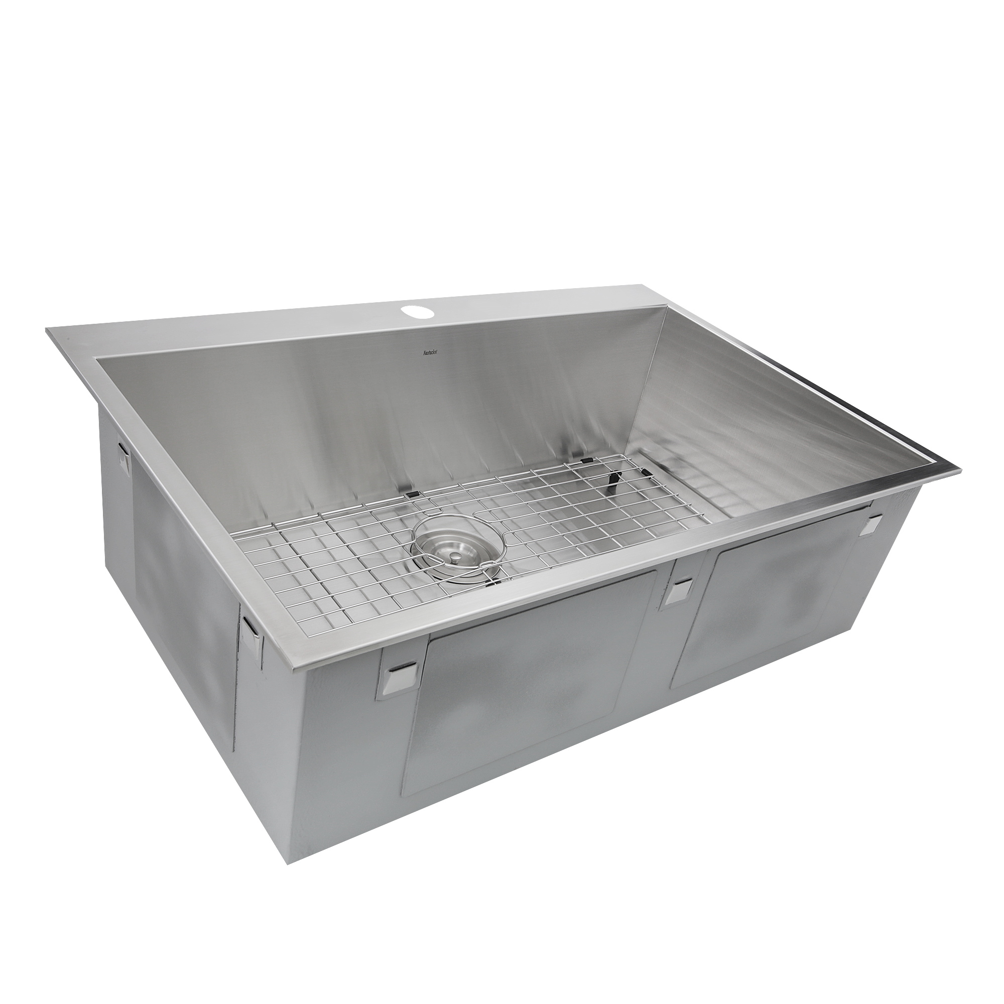 Nantucket ZR3322-S-16 drop-in stainless steel kitchen sink, view 2