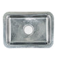 Nantucket RES2014 hand-hammered stainless steel bar sink, view 2