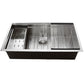 Nantucket SR-PS-3620-16 36-inch stainless prep station sink