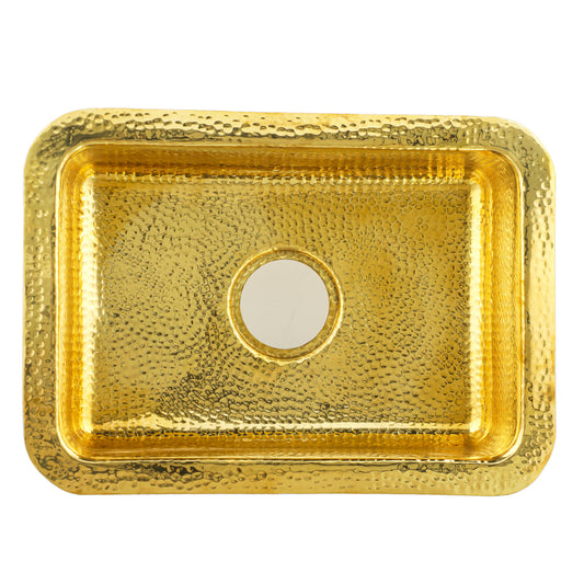 Nantucket REB2014 brass sink, view 2