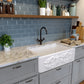Nantucket FCFS3320S-Grapes fireclay sink, view 7