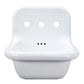 Nantucket NS-VC16-WW 16.5-inch Victorian fireclay wall mount sink