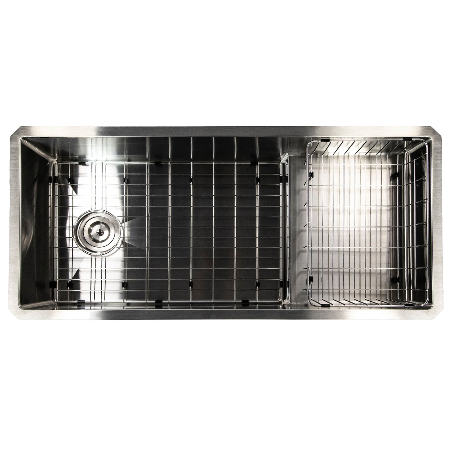 Nantucket STEPPE3918 stainless sink, view 2