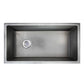 Nantucket FCFS3320CA-W fireclay sink, view 5