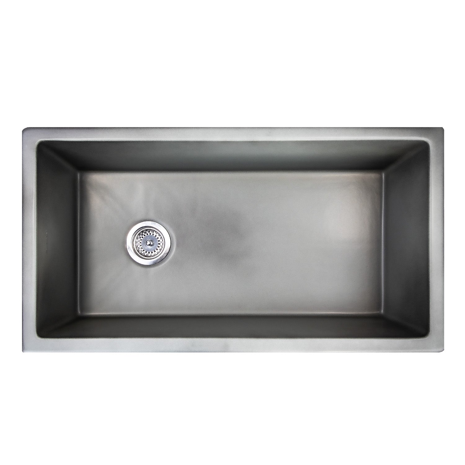 Nantucket FCFS3320CA-W fireclay sink, view 5