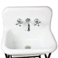 Nantucket Victorian bathroom faucet, chrome, view 2