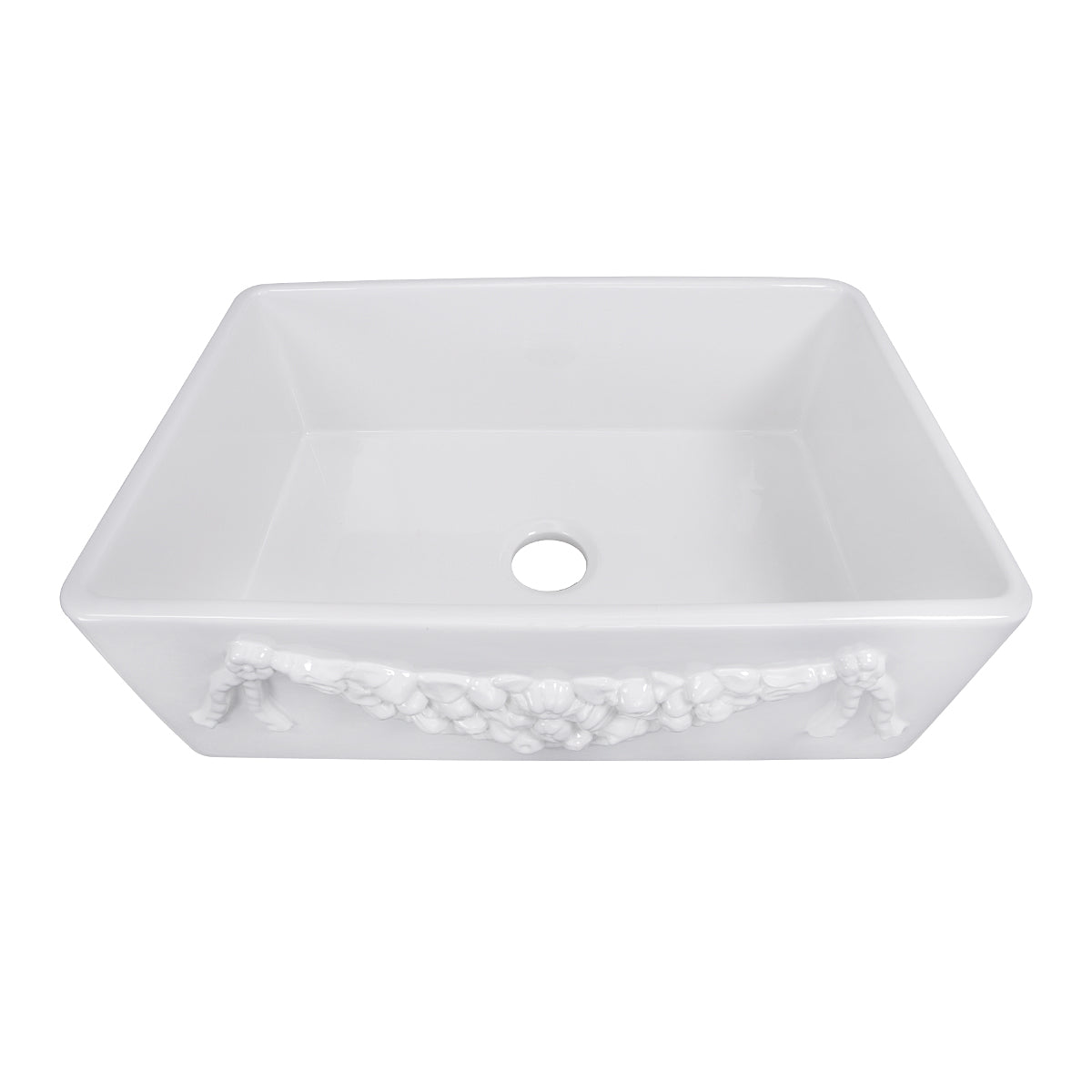 Nantucket Garland-30W fireclay sink, view 6