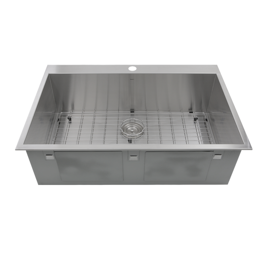 Nantucket ZR3322-S-16 drop-in stainless steel kitchen sink