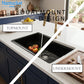 Nantucket Orleans3018-MB matte black fireclay sink, view 7