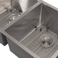 Nantucket SR3219-DE-16 double bowl stainless steel sink, view 3