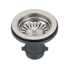 Nantucket Basket Strainer Kitchen Drain - NS35L top view showcasing the traditional design for professional kitchen use.