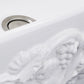 Nantucket FCFS3320S-Grapes fireclay sink, view 4