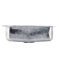 Nantucket RES2014 hand-hammered stainless steel bar sink, view 5